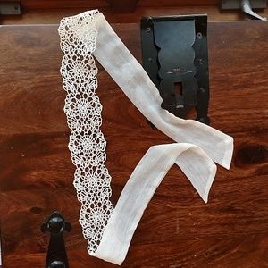 Ulta lace chiffon tie headband